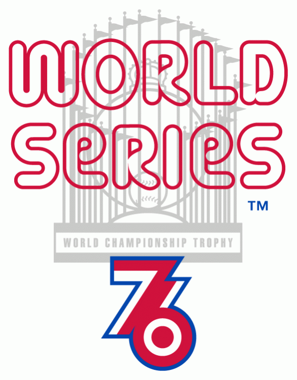 MLB World Series 1976 Logo iron on paper